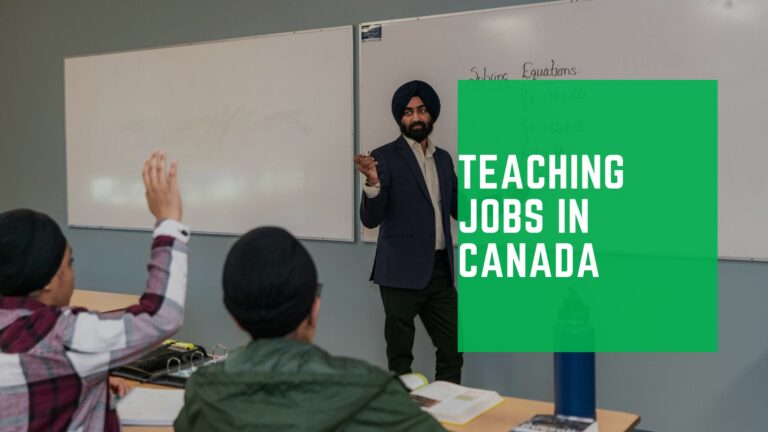 High-Paying Teaching jobs in Canada (£90k) with Visa Sponsorship